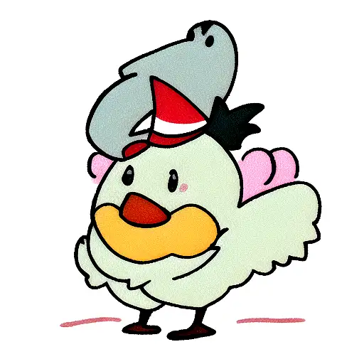 pato de saia tattoo design idea