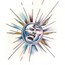 icarus reaching for the sun tattoo design idea