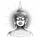 Buddha tattoo design idea