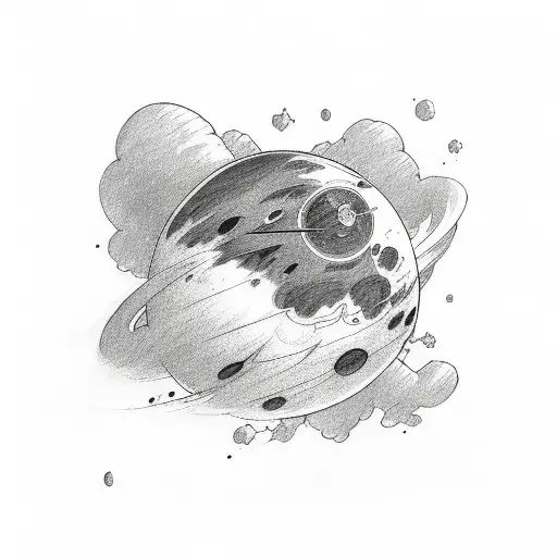 treasure planet tattoo design idea