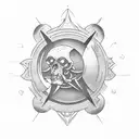 treasure planet tattoo design idea