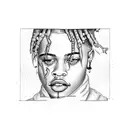 xxxtentacion and juice wrld tattoo design idea
