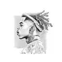 xxxtentacion and juice wrld tattoo design idea