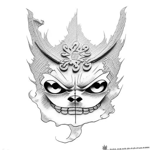 Luffy  tattoo design idea