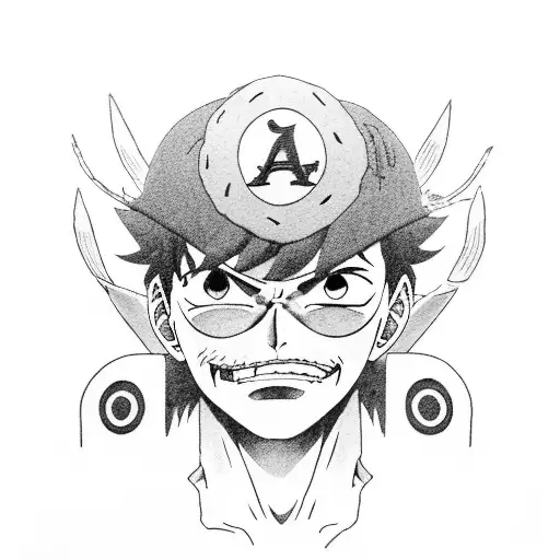 ace Luffy et sabo qui parle  tattoo design idea