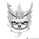 Luffy  tattoo design idea