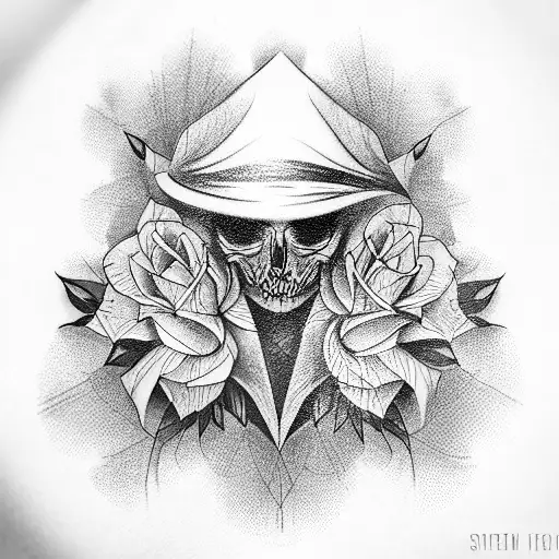 lushill style, the most beautiful ever in a study, realistic style, sharp detail tattoo design idea