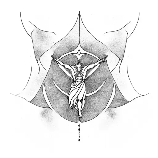Icarus tattoo design idea