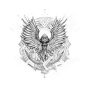 Icarus tattoo design idea