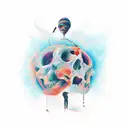 Addiction tattoo design idea