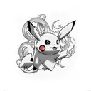 pokemon sleeve  tattoo design idea
