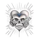 without heart we would be mere machines tattoo design idea