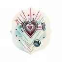 without heart we would be mere machines tattoo design idea