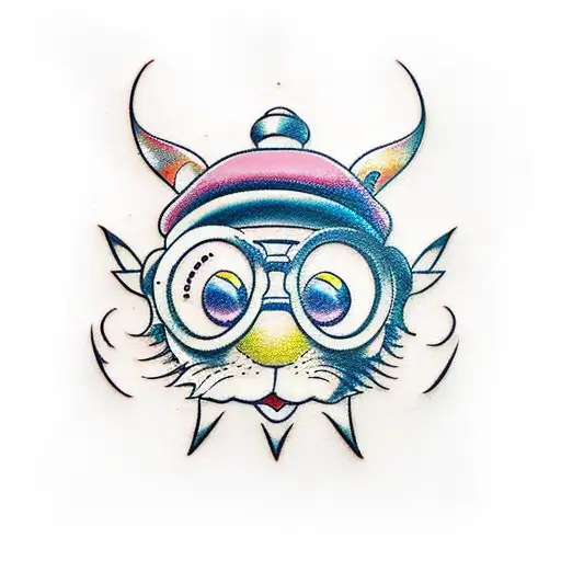 Arale Norimaki tattoo design idea