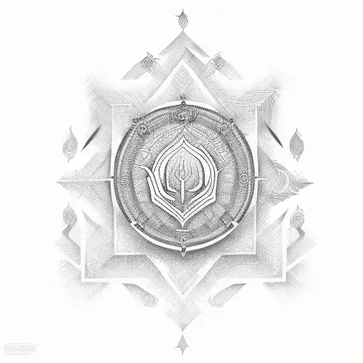 sri lanka symbol tattoo design idea