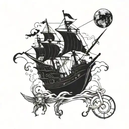 Disney Treasure Planet   tattoo design idea
