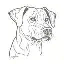 dog memorial tattoo tattoo design idea