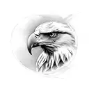 Eagle tattoo design idea