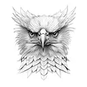 Eagle tattoo design idea