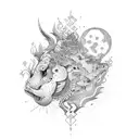 Albania tattoo design idea