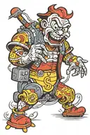 reddy kilowatt tattoo design idea