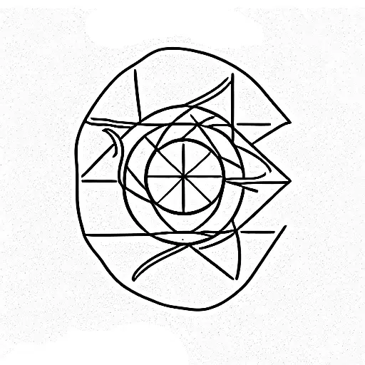 cancer zodiac sign with virgo zodiac zign tattoo design idea