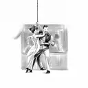 swing dance tattoo design idea