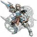 The Legend of Dragoon  tattoo design idea