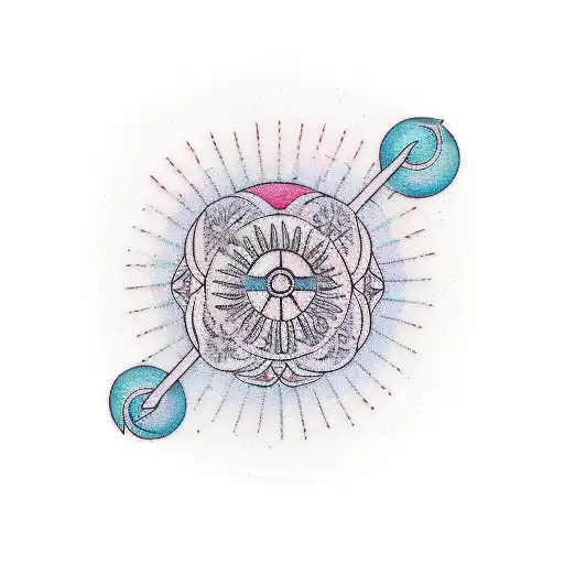 Circle of the following tamil words " ஈசன் | திருமால் | பிரம்மா" tattoo design idea