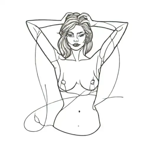 slut tattoo design idea