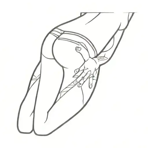 I gave a bum a blowjob   tattoo design idea