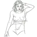 slut tattoo design idea