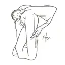 I gave a bum a blowjob   tattoo design idea