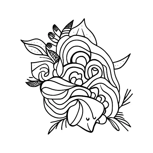a mother daughter tattoo on the collarbone tattoo design idea