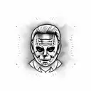 Michael Myers  tattoo design idea