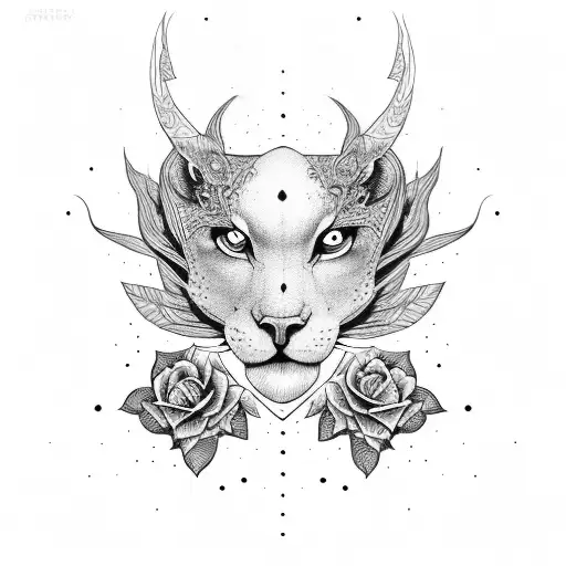 rest in peace tattoo design idea