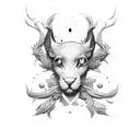 rest in peace tattoo design idea