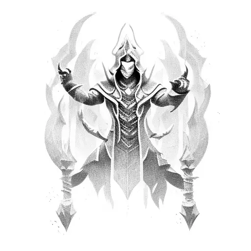 malzahar league of legends tattoo design idea