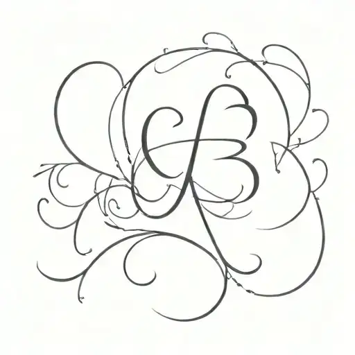 Can you make me a  tattoo designs with 224 and initials C&L tattoo design idea