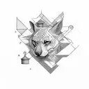 words 'James and Alex tattoo design idea