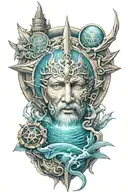 atlantis tattoo tattoo design idea