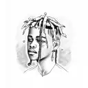 XXXTENTACION tattoo design idea