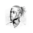 XXXTENTACION tattoo design idea