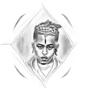 XXXTENTACION tattoo design idea