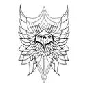 eagle wing sleeve  tattoo design idea