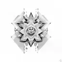 JoJo's star  tattoo design idea