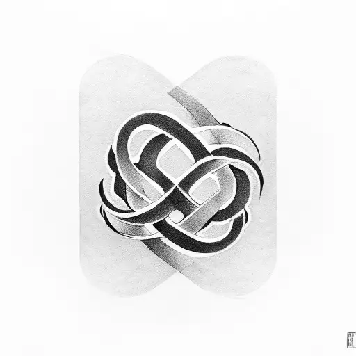 Infinity Symbol tattoo design idea