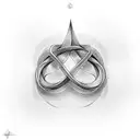 Infinity Symbol tattoo design idea