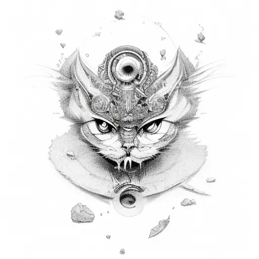 the love of opposite elements in a new chapter tattoo design idea