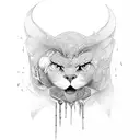  the love of opposite elements in a new chapter tattoo design idea